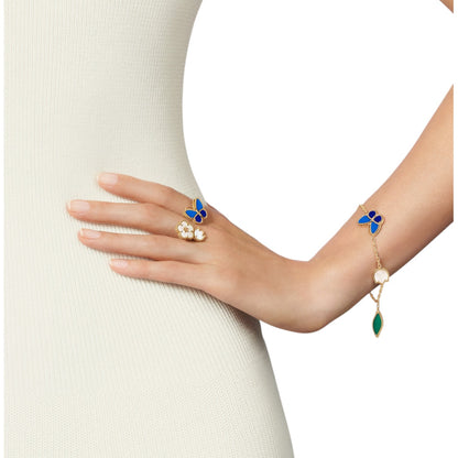 [Love Lucky]LUCKY SPRING BUTTERFLY 5 MOTIF BRACELET