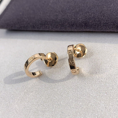 [ラブラッキー]ラブイヤリング 2.65MM ピンクゴールド