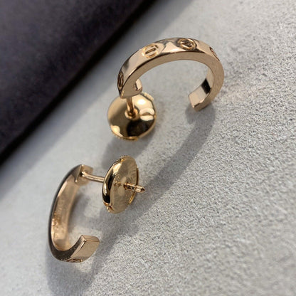 [ラブラッキー]ラブイヤリング 2.65MM ピンクゴールド