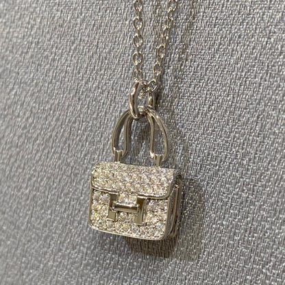 [Love Lucky]CONSTANCE PEDANT DIAMOND NECKLACE