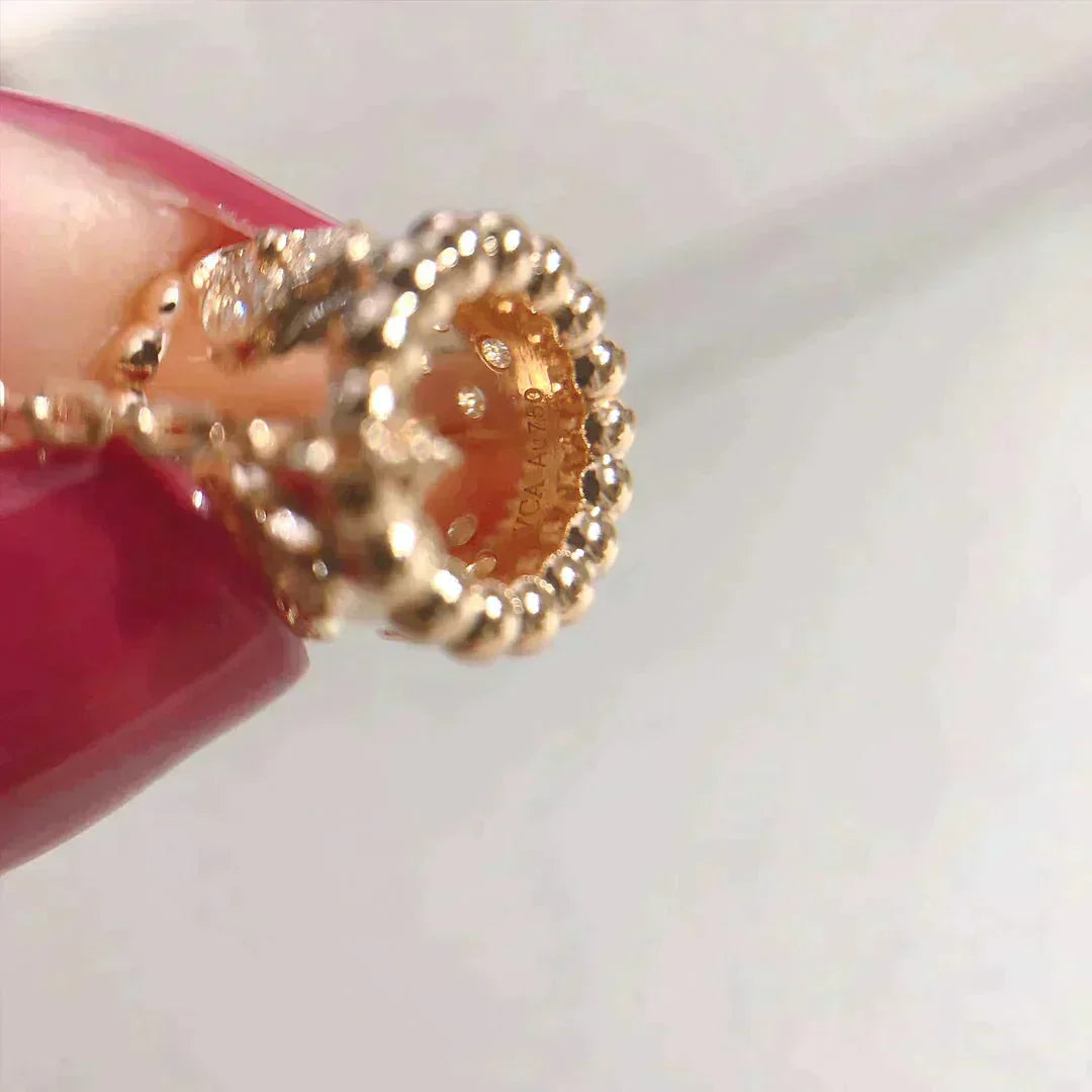 [Love Lucky] COLLAR PERLEE PEDANT ORO / ORO ROSA