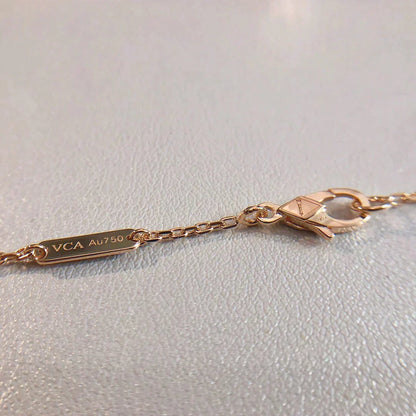 [Love Lucky] COLLAR PERLEE PEDANT ORO / ORO ROSA