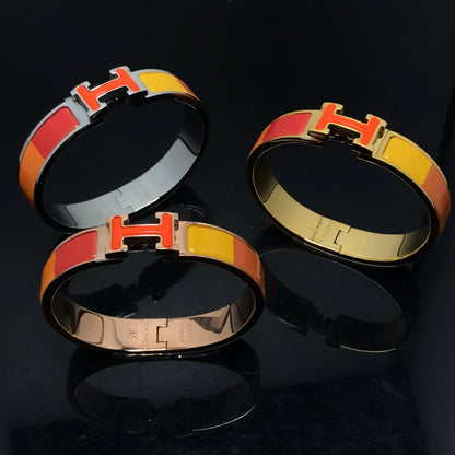 [Love Lucky]PULSERA H CERÁMICA ARCOÍRIS NARANJA