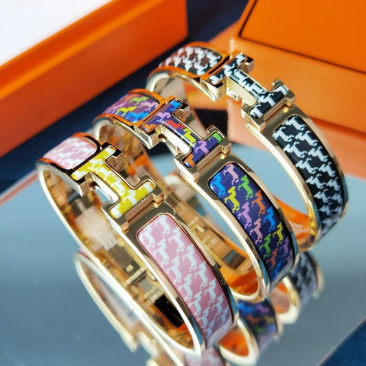 [Love Lucky]H HORSE BRACELET 12MM
