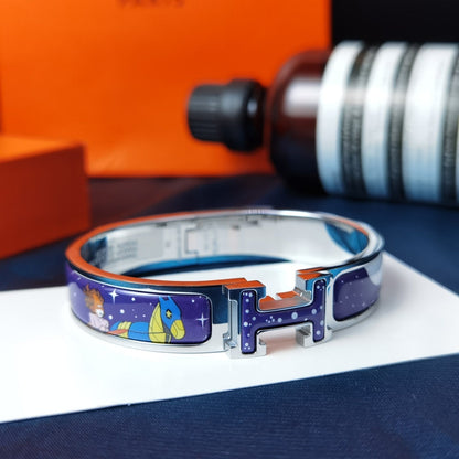 [Love Lucky] BRACELET ÉTOILE ET LUNE H 12 MM