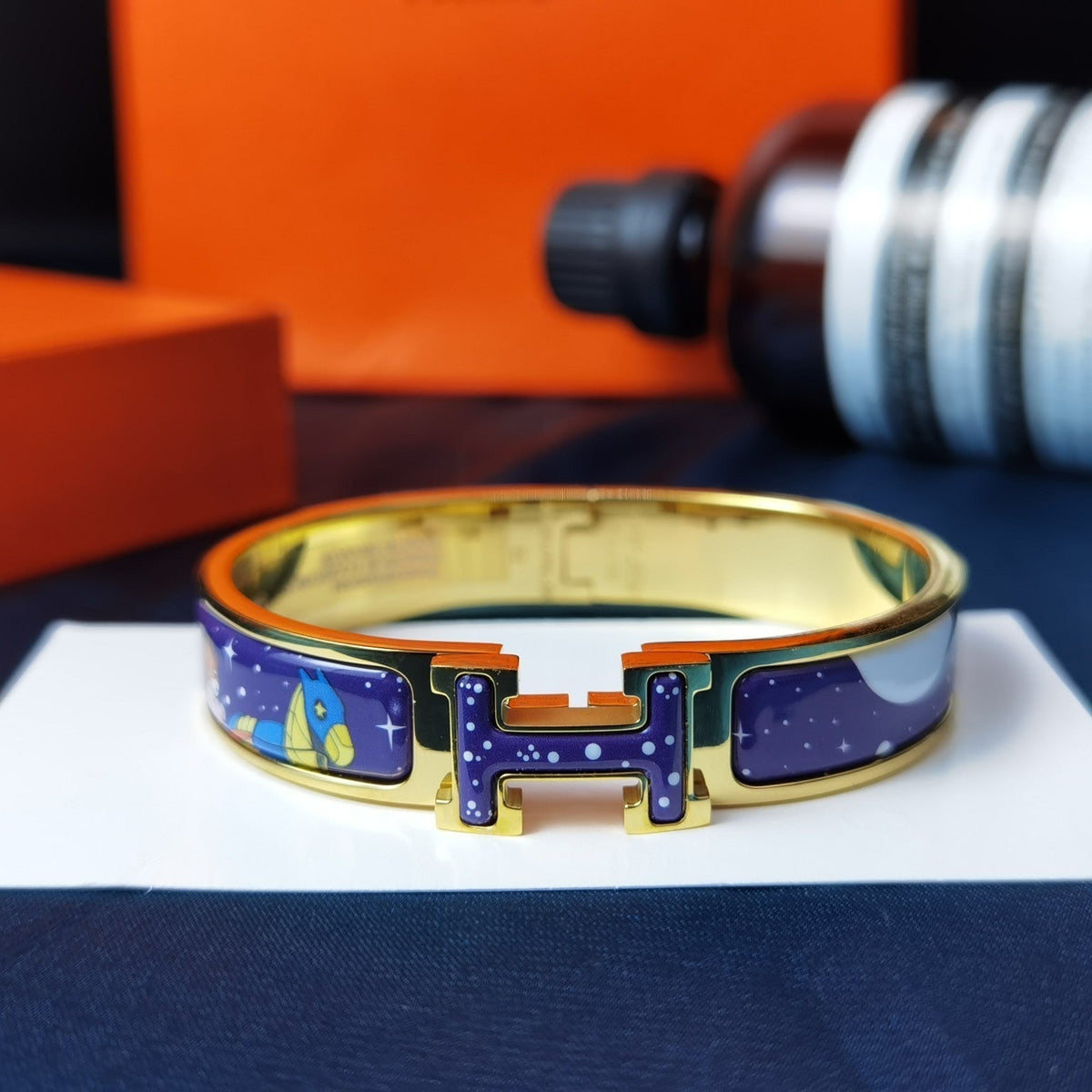 [Love Lucky] BRACELET ÉTOILE ET LUNE H 12 MM