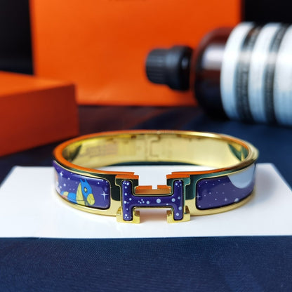 [Love Lucky] BRACELET ÉTOILE ET LUNE H 12 MM