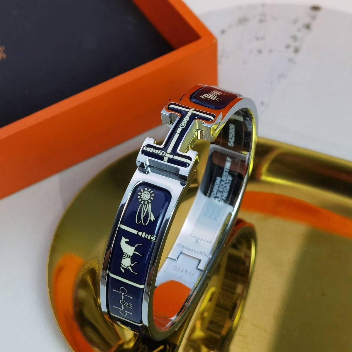 [Love Lucky]H BRACCIALE DARK BLUE COUVERTURES