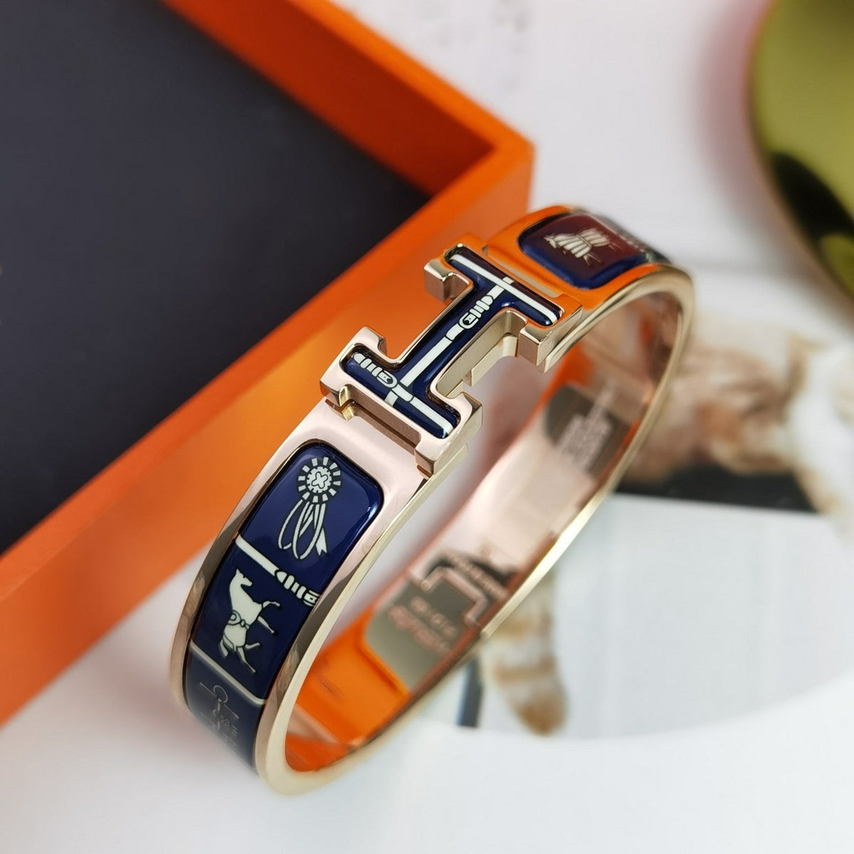 [Love Lucky]H BRACCIALE DARK BLUE COUVERTURES