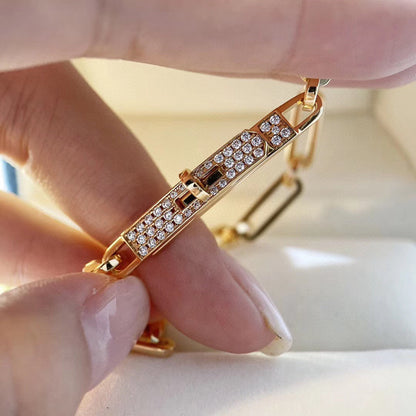 [Love Lucky] KETTENARMBAND KLEINES MODELL DIAMANT