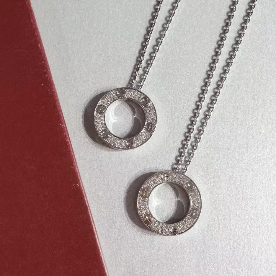 [Love Lucky] LIEBESHALSKETTE VERSTELLBAR SILBER
