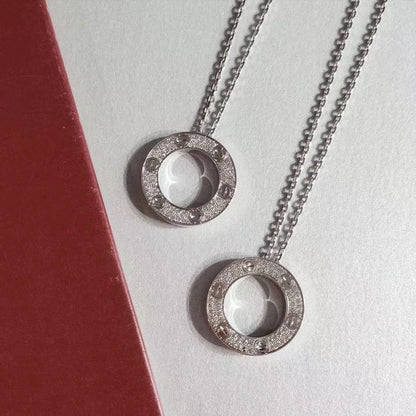 [Love Lucky] LIEBESHALSKETTE VERSTELLBAR SILBER