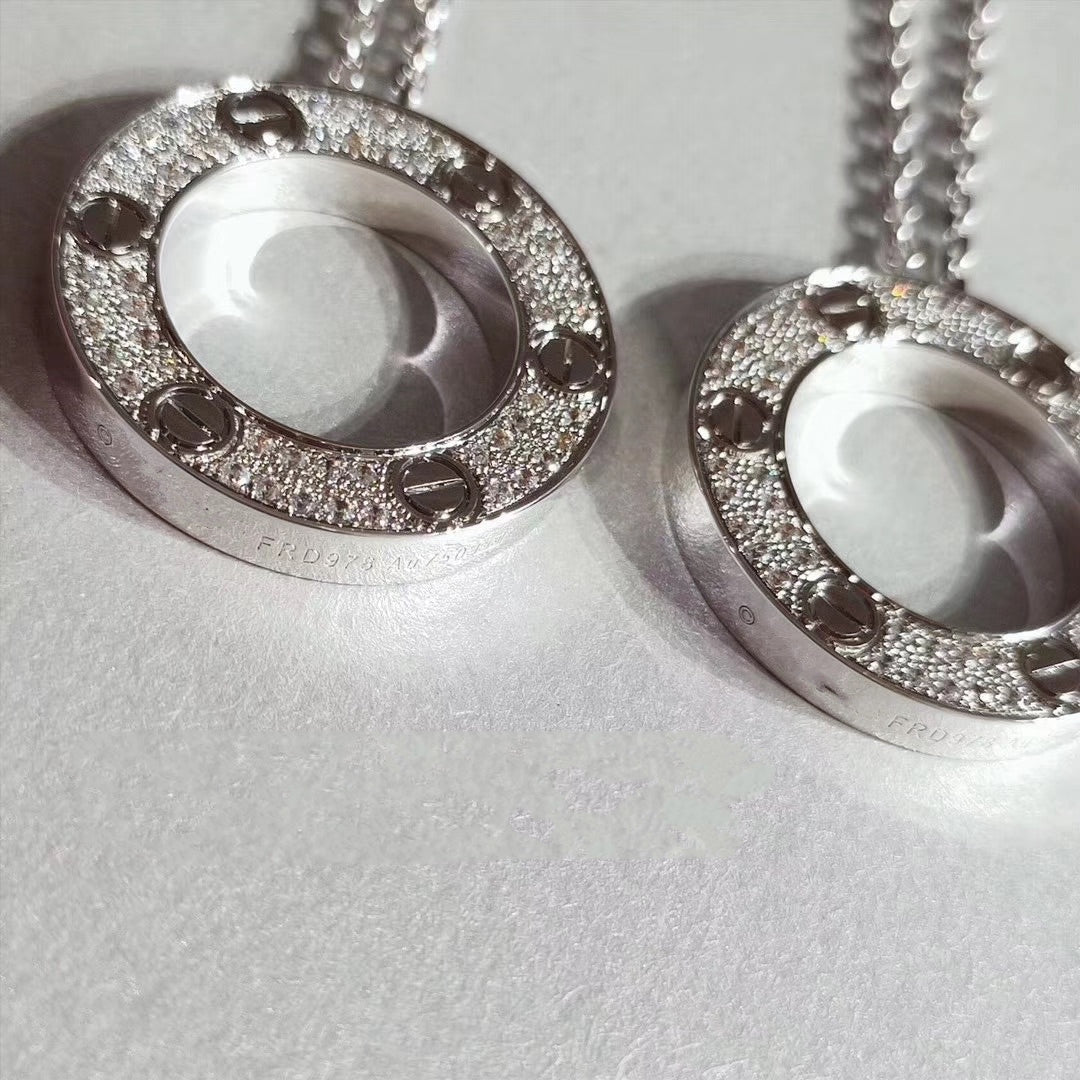[Love Lucky] LIEBESHALSKETTE VERSTELLBAR SILBER