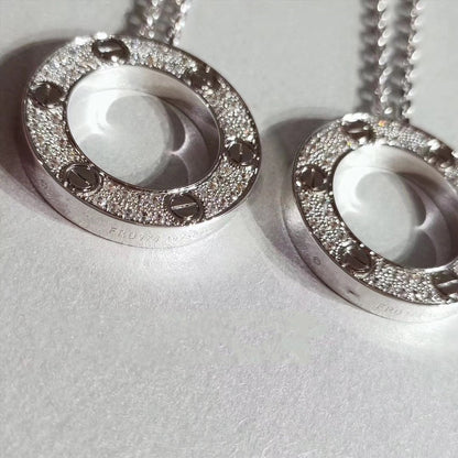 [Love Lucky] LIEBESHALSKETTE VERSTELLBAR SILBER