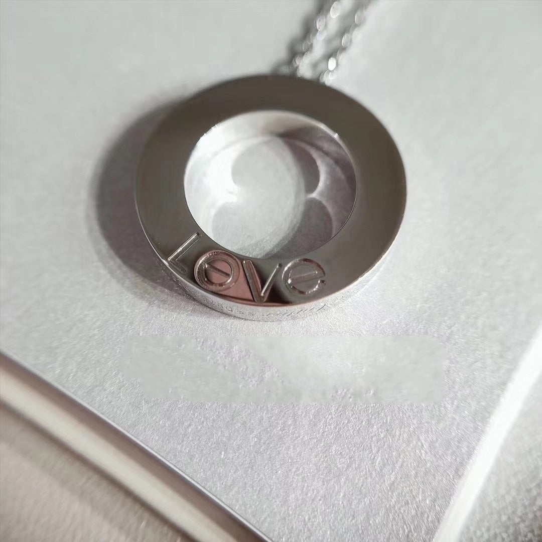 [Love Lucky] LIEBESHALSKETTE VERSTELLBAR SILBER