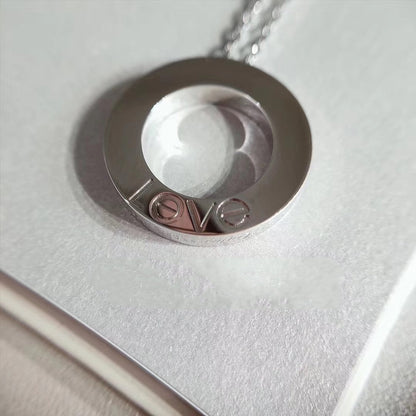 [Love Lucky] LIEBESHALSKETTE VERSTELLBAR SILBER