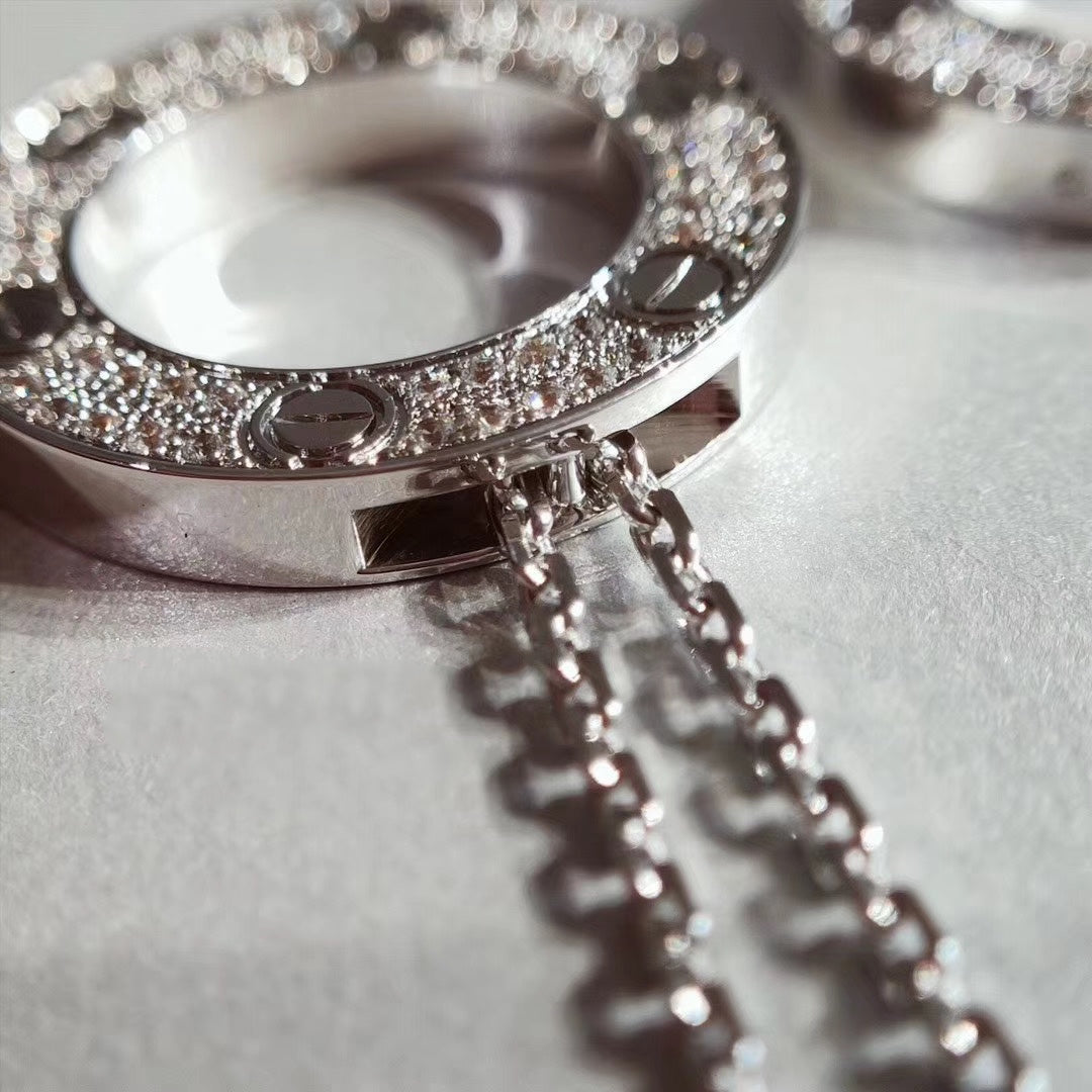 [Love Lucky] LIEBESHALSKETTE VERSTELLBAR SILBER