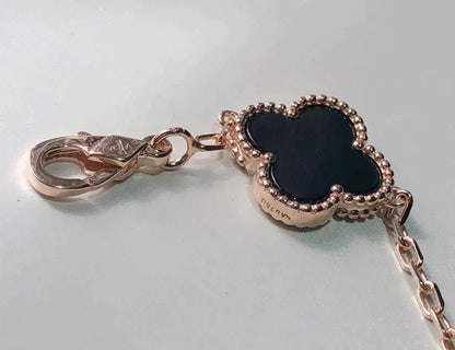 [Love Lucky]CLOVER 5 MOTIFS MULTICOLOR BRACELET