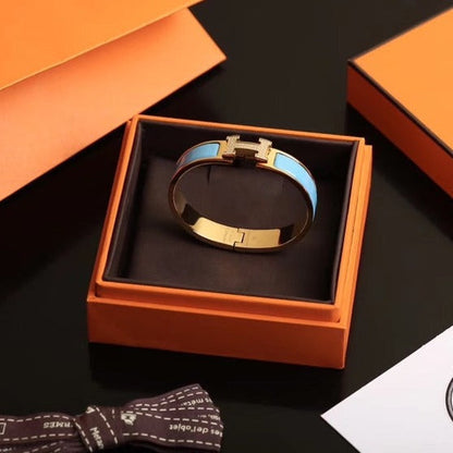 [Love Lucky]H BRACCIALE CLOUD BLUE IN ORO E DIAMANTI