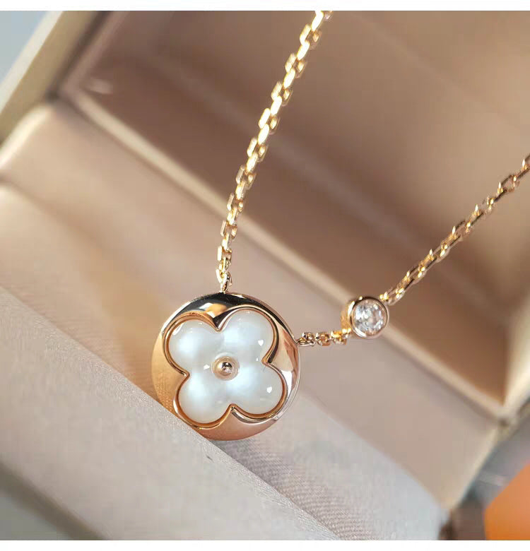 [Love Lucky]COLLAR DE DIAMANTE SUN MOP GOLD 1