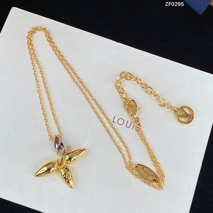 [Love Lucky]COLLAR LOUISETTE PEDANT DE ORO