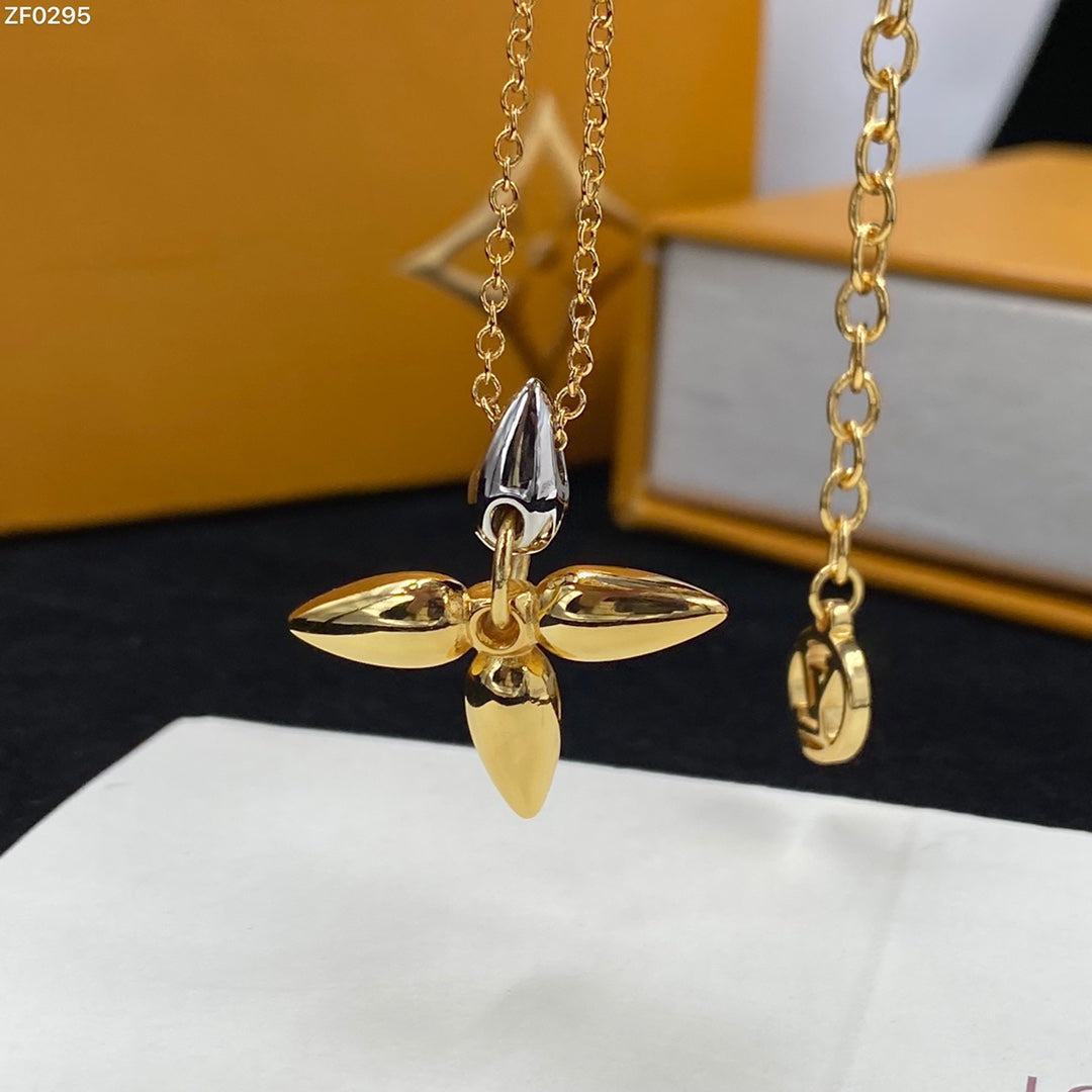 [Love Lucky]COLLAR LOUISETTE PEDANT DE ORO