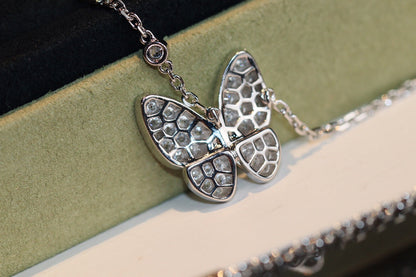 [Love Lucky]COLLIER DIAMANT PAPILLON