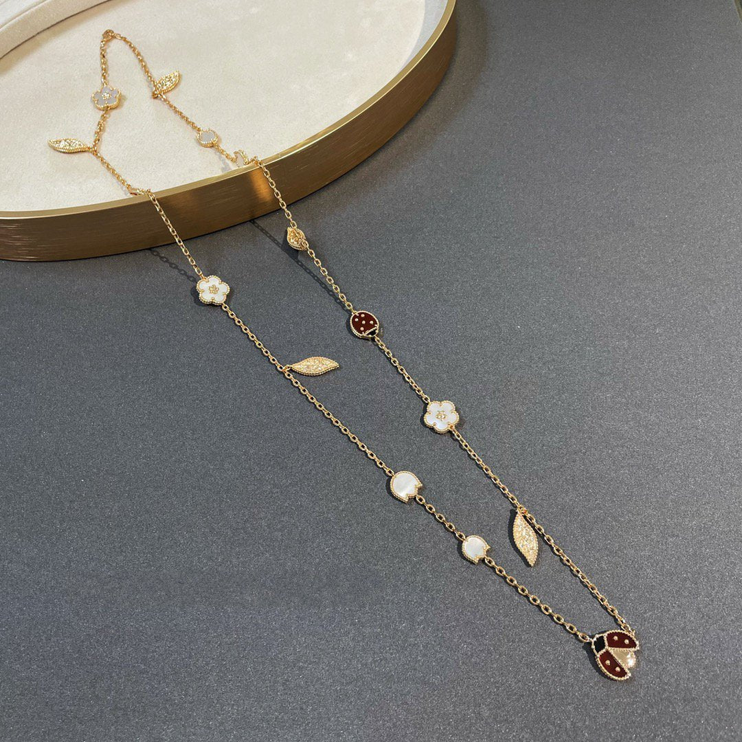 [Love Lucky]COLLANA LUCKY SPRING A 15 MOTIVI IN ORO
