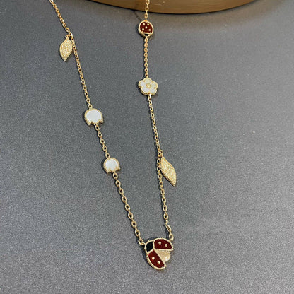 [Love Lucky]COLLANA LUCKY SPRING A 15 MOTIVI IN ORO