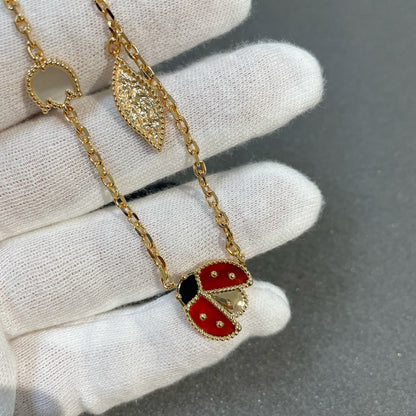 [Love Lucky]COLLANA LUCKY SPRING A 15 MOTIVI IN ORO