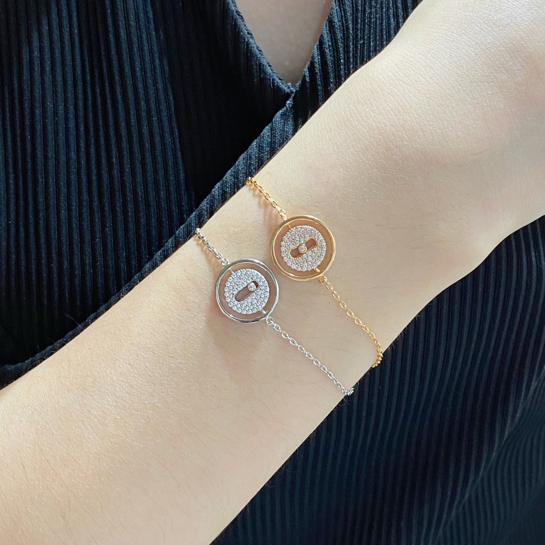 [Love Lucky]PULSERA LUCKY MOVE DIAMOND PAVED