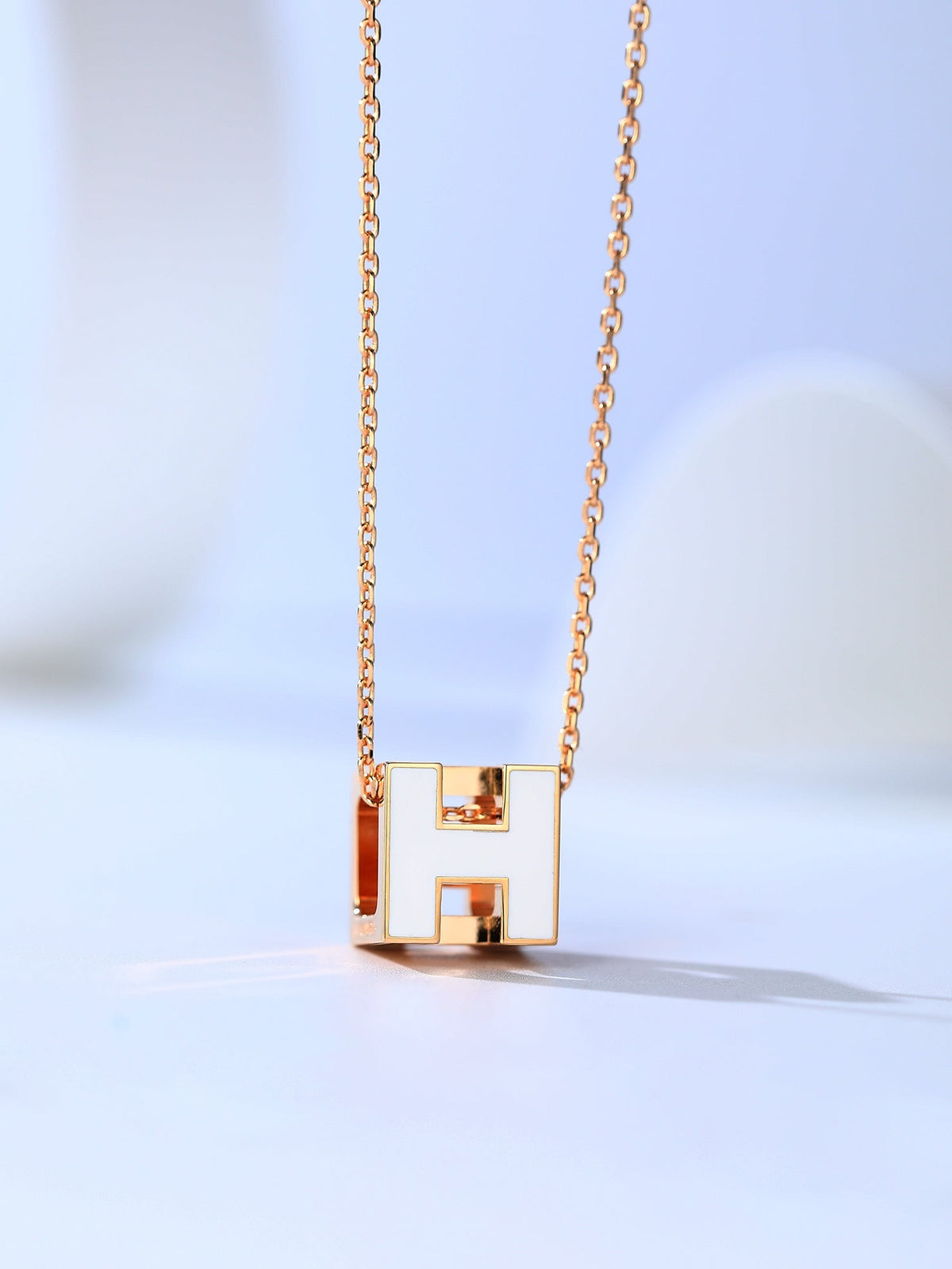 [Love Lucky] COLLIER H CAGE OR ROSE