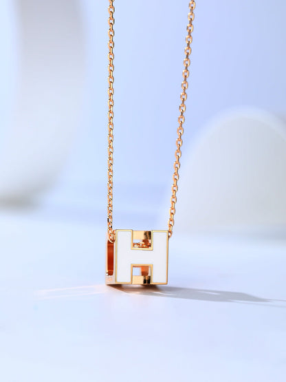 [Love Lucky] COLLIER H CAGE OR ROSE