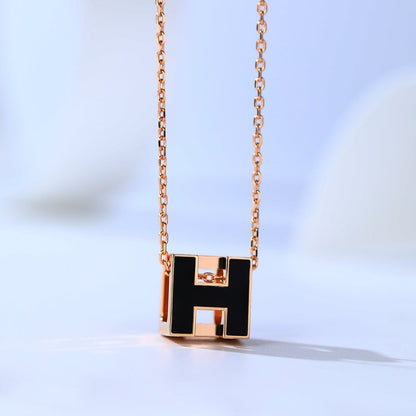 [Love Lucky] COLLIER H CAGE OR ROSE