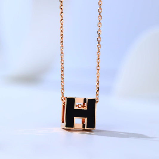 [Love Lucky] COLLIER H CAGE OR ROSE