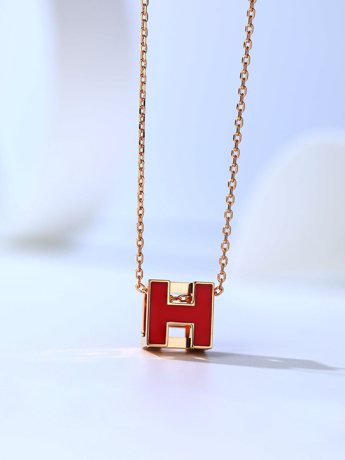 [Love Lucky] COLLIER H CAGE OR ROSE