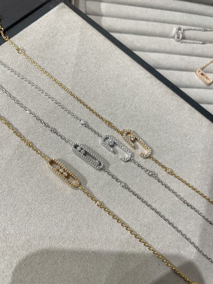 [Love Lucky]BABY MOVE DIAMOND BRACELET