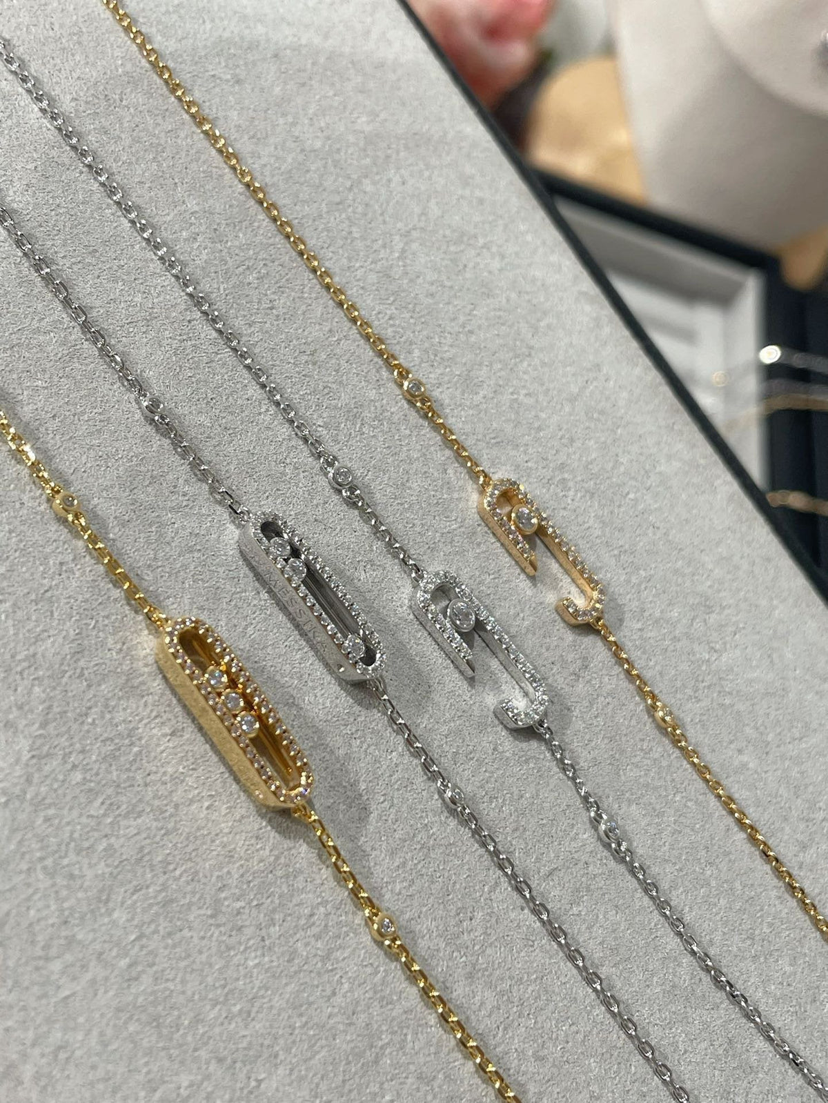 [Love Lucky]BABY MOVE DIAMOND BRACELET