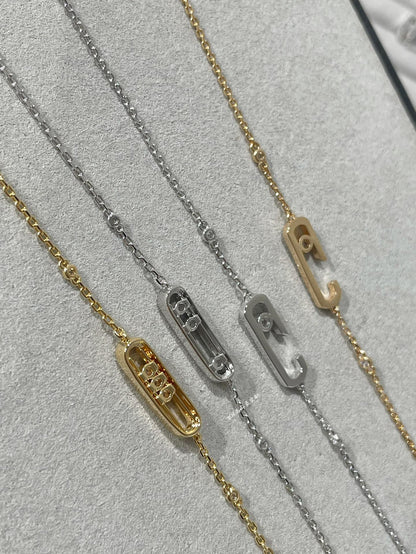 [Love Lucky]BABY MOVE DIAMOND BRACELET