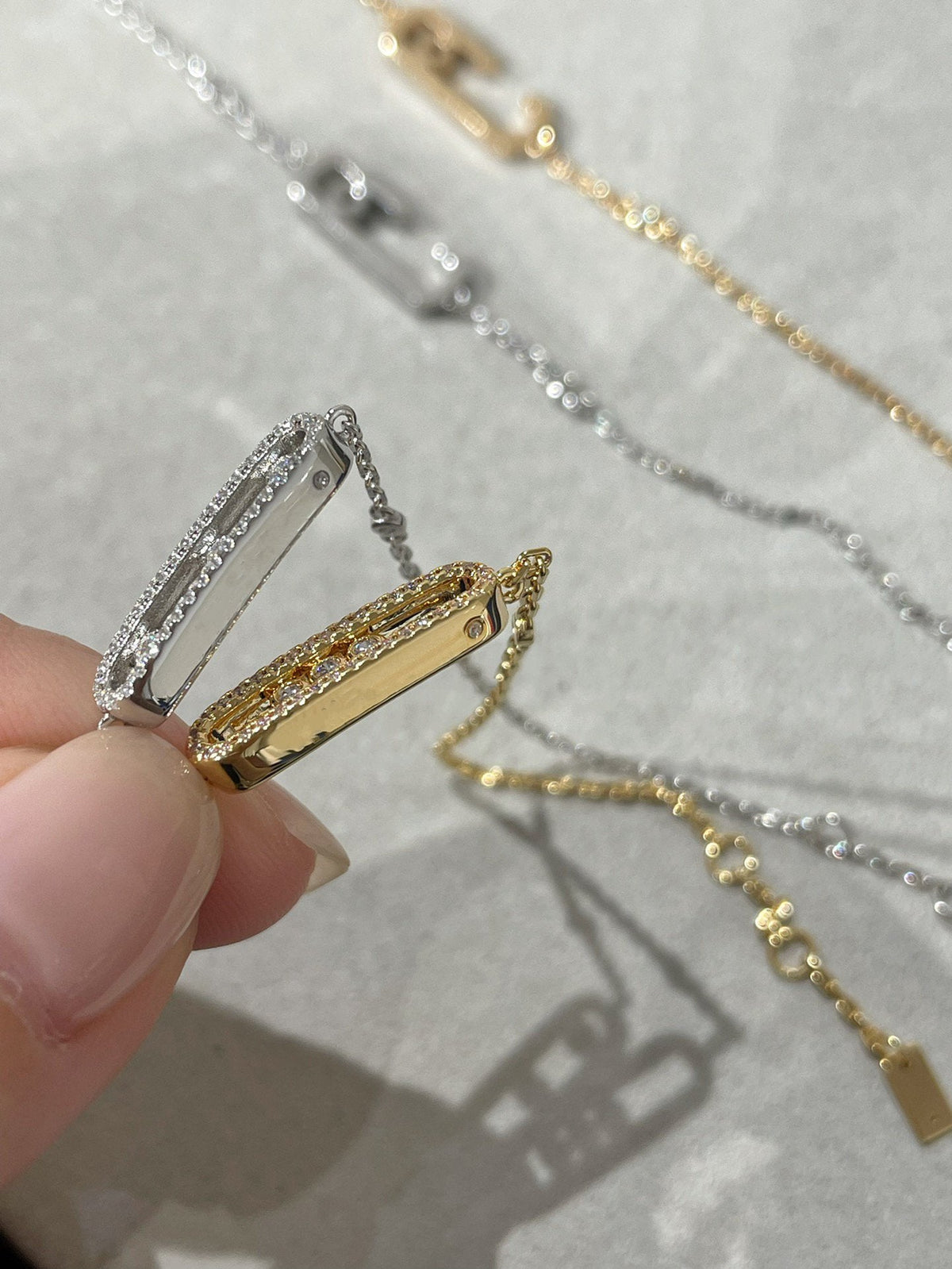 [Love Lucky]BABY MOVE DIAMOND BRACELET