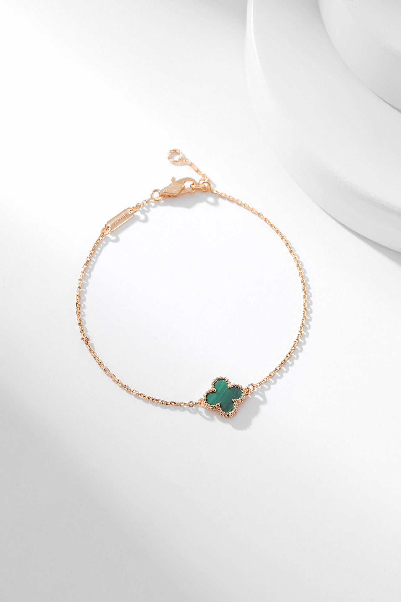[Love Lucky]CLOVER ARMBAND MALACHIT 1 MOTIV