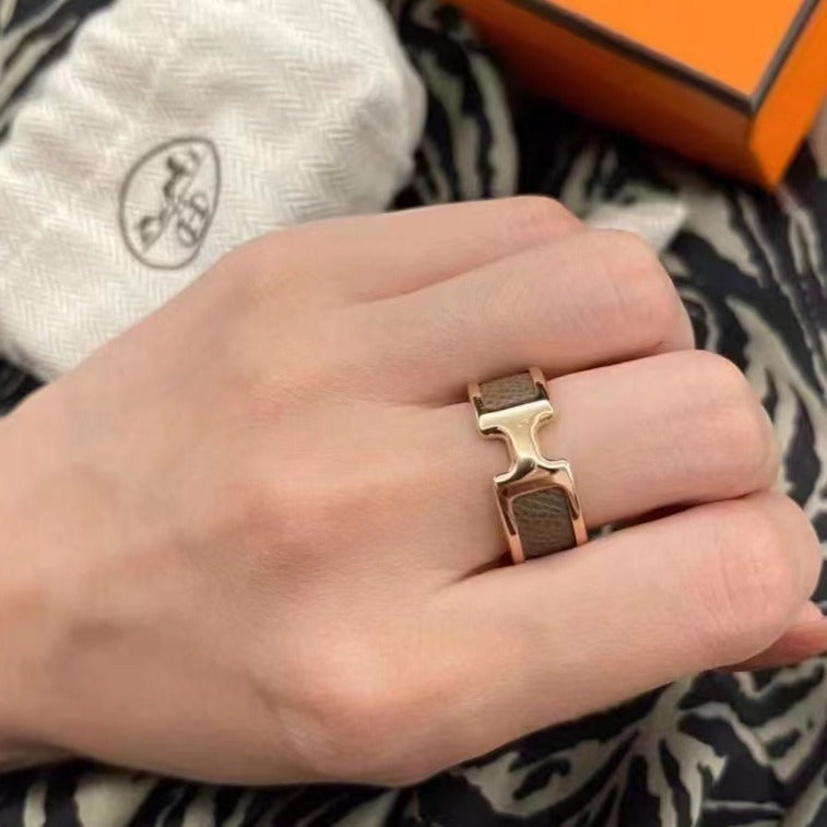 [Love Lucky]OLYMPE PINK GOLD RING