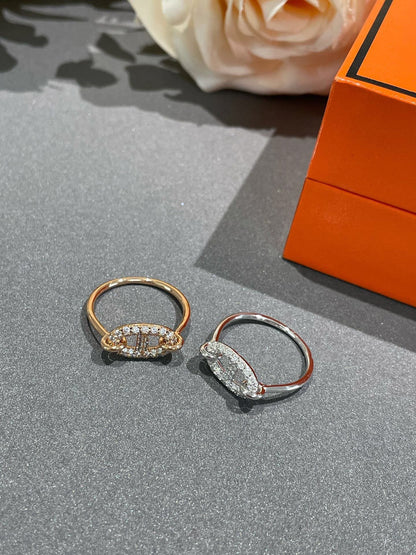 [Love Lucky]RONDE SMALL DIAMOND RING