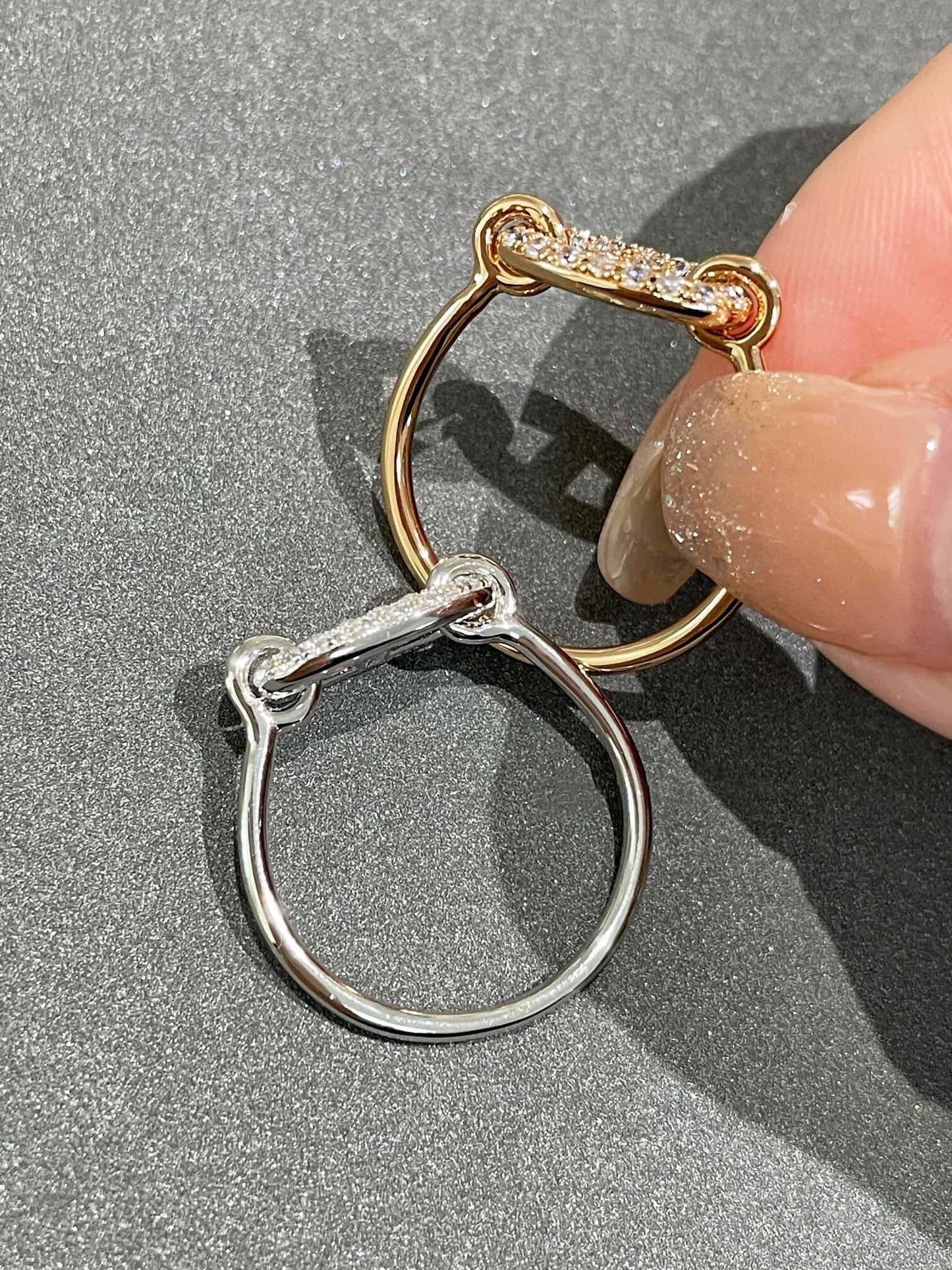[Love Lucky]RONDE SMALL DIAMOND RING