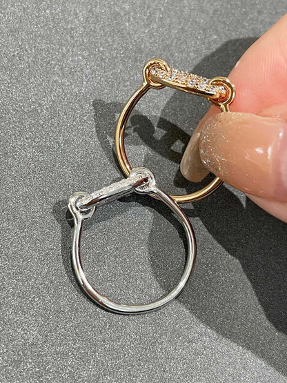 [Love Lucky]RONDE SMALL DIAMOND RING