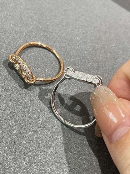 [Love Lucky]RONDE SMALL DIAMOND RING