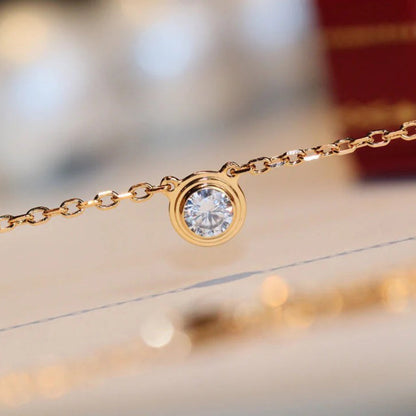 [Love Lucky]DAMOUR DIAMOND NECKLACE