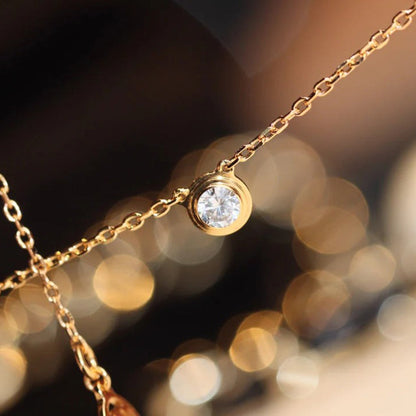 [Love Lucky]DAMOUR DIAMOND NECKLACE