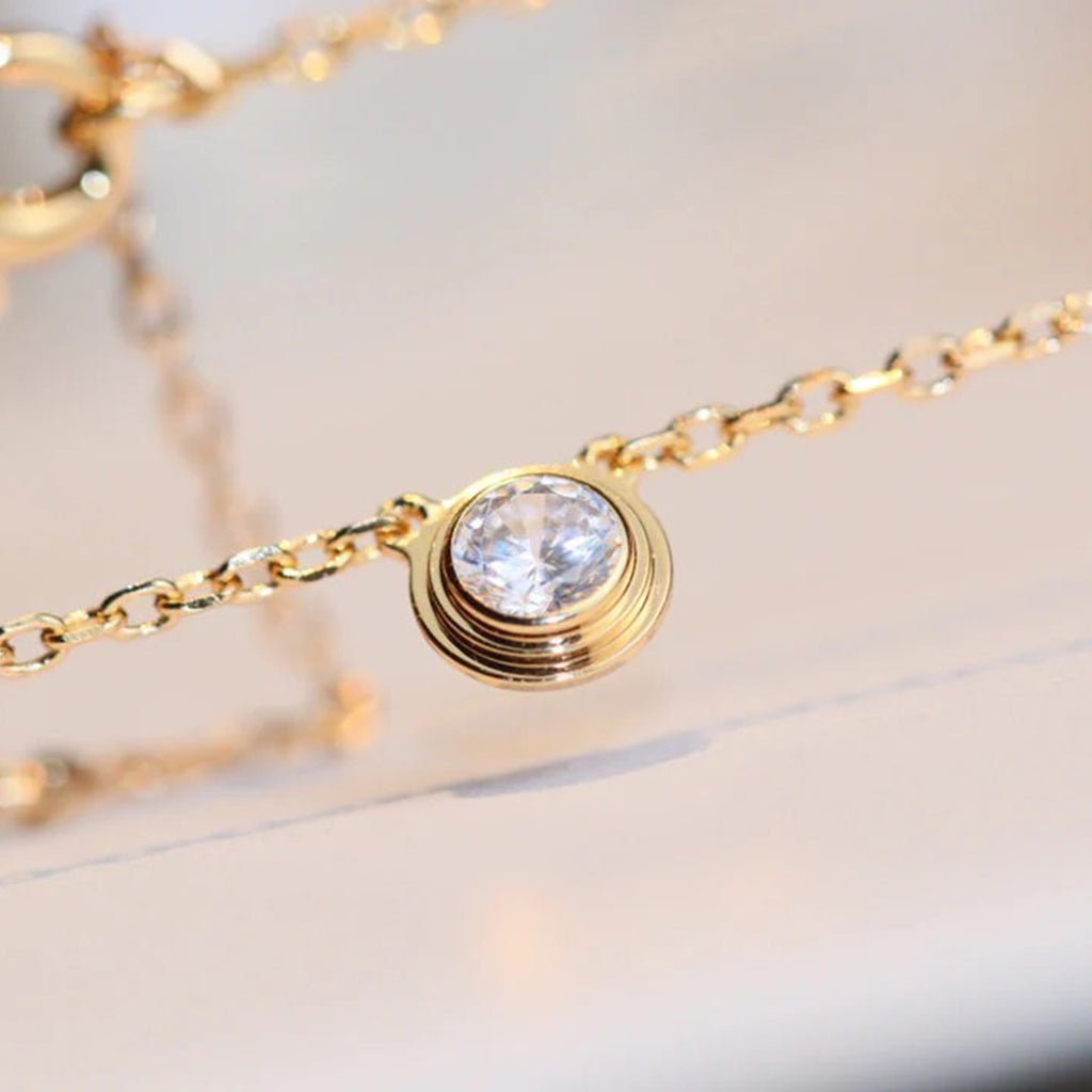 [Love Lucky]DAMOUR DIAMOND NECKLACE