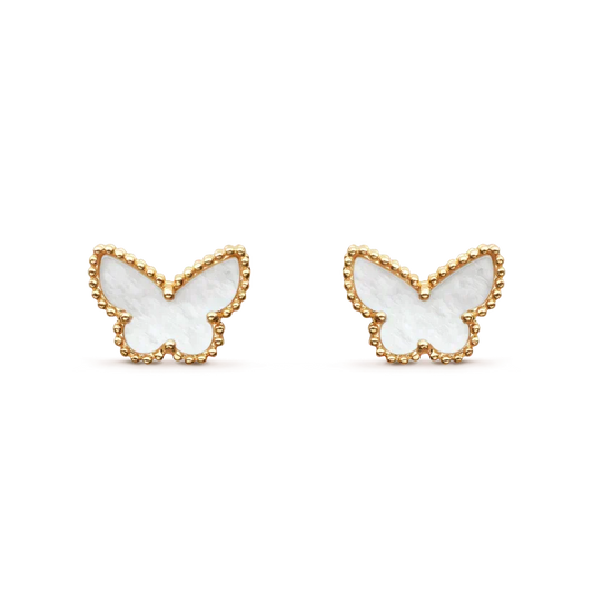 [Love Lucky]SWEET BUTTERFLY MOP EARSTUDS